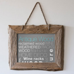 Reclaimed wood picture frames - Picture Frames