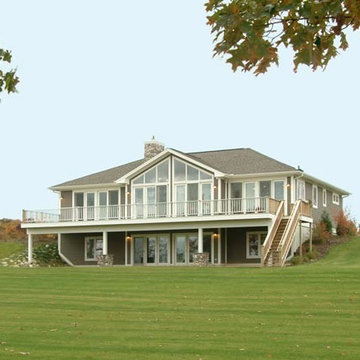 Old Mission Home - Rear elevation