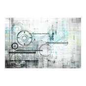 "Gears" Fine Art Canvas Print, 45"x30"