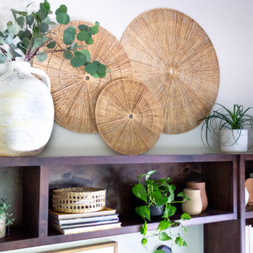 Warm and Natural Study/ Guest Room