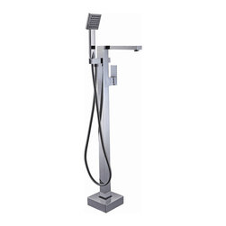 BT Suttor Bath Filler and Handshower Chrome - Bathtub and Shower Tap Sets