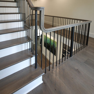 Project #82 | Three-Level Staircase with Extended Balcony