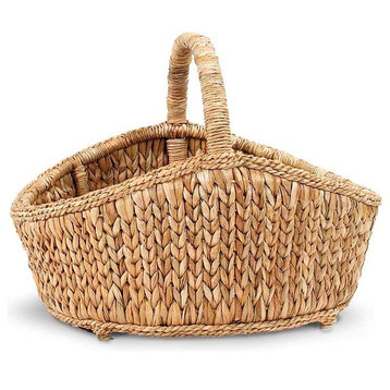 Palm Sweater Weave Cottage Basket