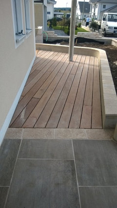 Material für Holzterrassen