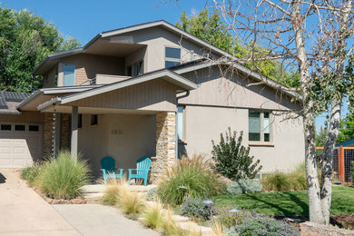 Home design - transitional home design idea in Denver