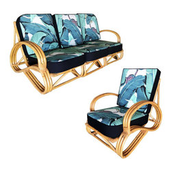 Rattan Sofa and Chair combos - Sectional Sofas