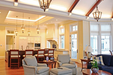 Kitchen - coastal kitchen idea in Other