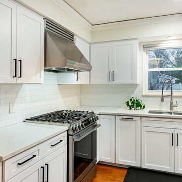 Upper Arlington Ohio Kitchen Cabinet Refacing Remodel