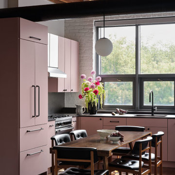 Colorful Condo Remodel