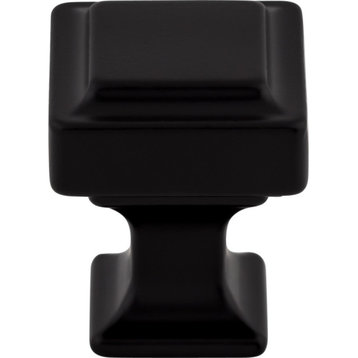 Top Knobs - Ascendra Knob 1 Inch - Flat Black