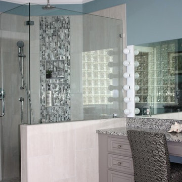 Master bath Makeover to a Spa-like retreat