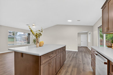 Elegant kitchen photo in Other