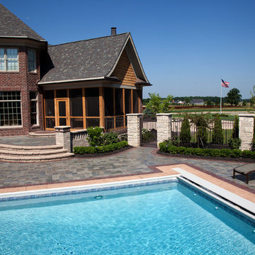 Entry to Pool area