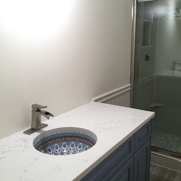 Blue Bathroom