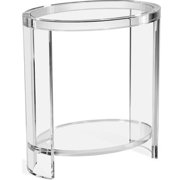 Marcel Side Table - Clear