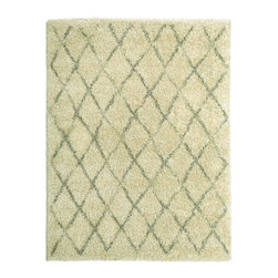Antique Moroccan Beige 9 ft. 2 in. x 11 ft. 11 in. Area Rug - Area Rugs