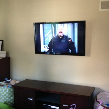 Playroom TV Install