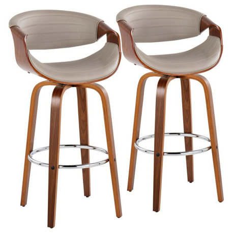 Symphony Fixed Height Barstool - Set Of 2