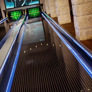 Bowling Lanes for Texas Residence