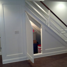 under stairs