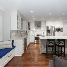 Banquettes and kitchen renov