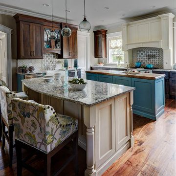 Award Winning Blue Kitchen