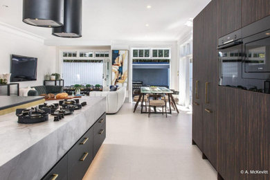 Inspiration for a contemporary kitchen in Sydney.