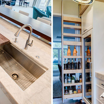 Lakefront Wilmette Kitchen