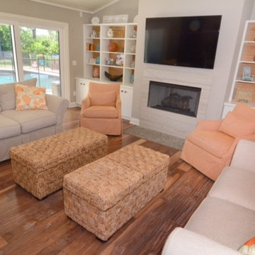 Orange Crush Family Room