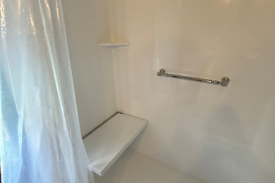 Bathroom - rustic bathroom idea in Other