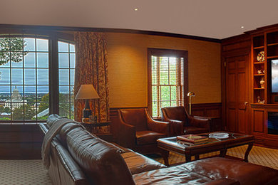 Home design - traditional home design idea in Providence