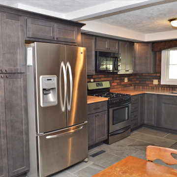 Plymouth, IN. BaileyTown USA. Slate Finish Kitchen