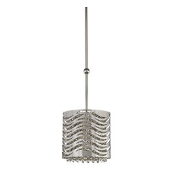 Schonbek Shadow Dance Wavelength Pendant in Black Pearl - Pendant Lighting