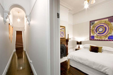 This is an example of a traditional hallway in Melbourne.