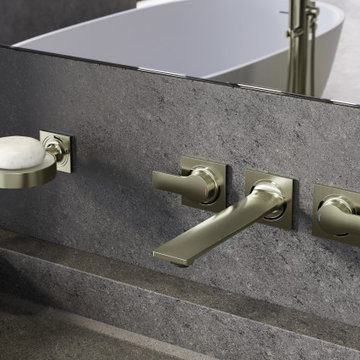 GROHE SPA Allure Wall Mount Bathroom Faucet