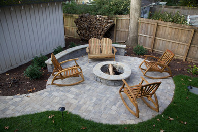 Example of a trendy patio design in Other