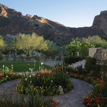 European Twist | Landscaping at Entry