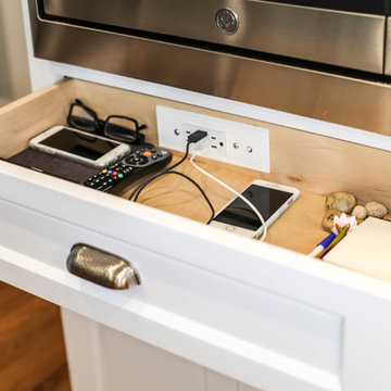 Full Home Custom Cabinets - Kitchen, Living Room, and Laundry Room