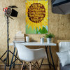 Marmont Hill, "Sunshine Sunflower II" by Nicola Joyner on Wrapped Canvas, 24x36