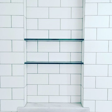 Pool House Shower and Core-Tec Waterproof Floor