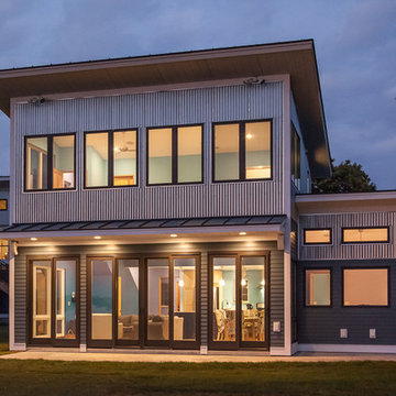 Contemporary Champlain Island Home