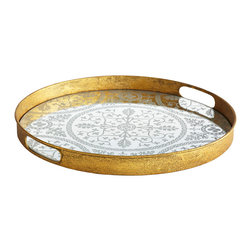 MEDIEVAL MIRRORED TRAY - Products
