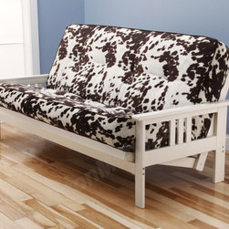 Monterey Antique White Futon - Futon Frames