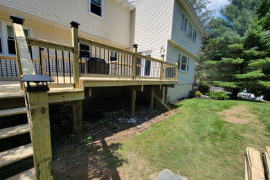 Trendy deck photo in Boston
