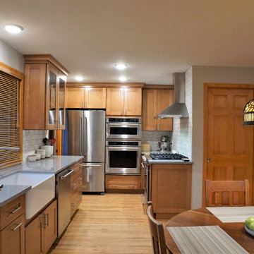 Warm, Wood-toned Kitchen