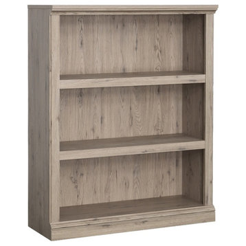Sauder Select Engineered Wood 3-Shelf Bookcase in Laurel Oak
