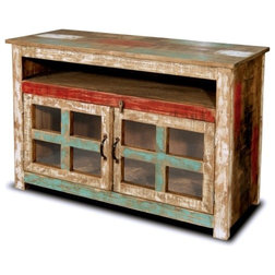 Farmhouse Entertainment Centers And Tv Stands by Crafters and Weavers