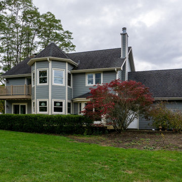 Traditional Home Siding Remodel in Lincolnshire, IL