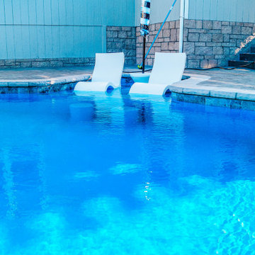 Custom In-ground pool and spa