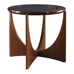 Dana Side Table - Glass Top - Baker Furniture - Side Tables And End Tables